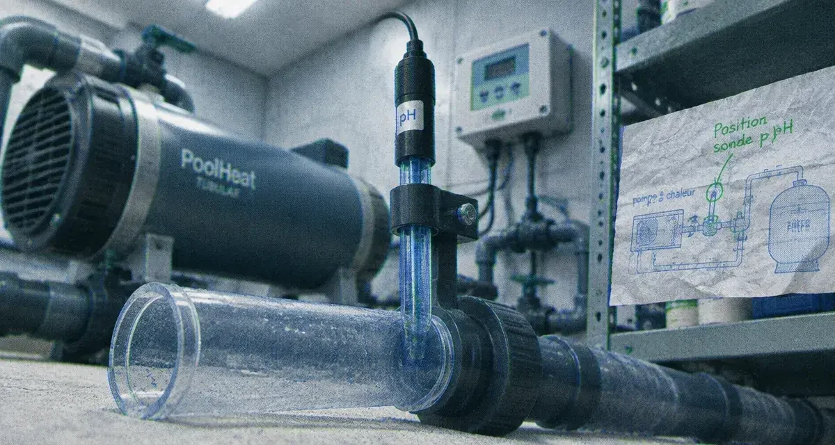 Sonde pH et pompe à chaleur : pourquoi l'ordre d'installation conditionne la durée de vie de votre échangeur